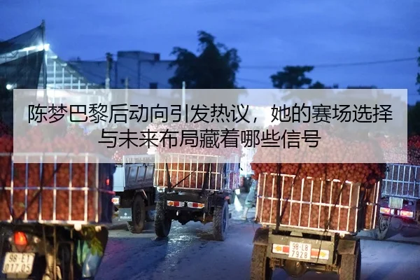 陈梦巴黎后动向引发热议，她的赛场选择与未来布局藏着哪些信号 - 新闻资讯相关报道缩略图